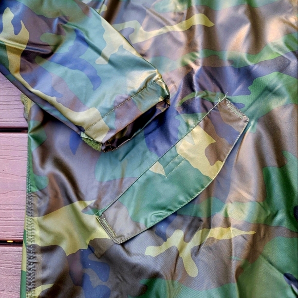 ORC Industries Wet Weather Parka, Woodland Camo, L - Picture 2 of 9